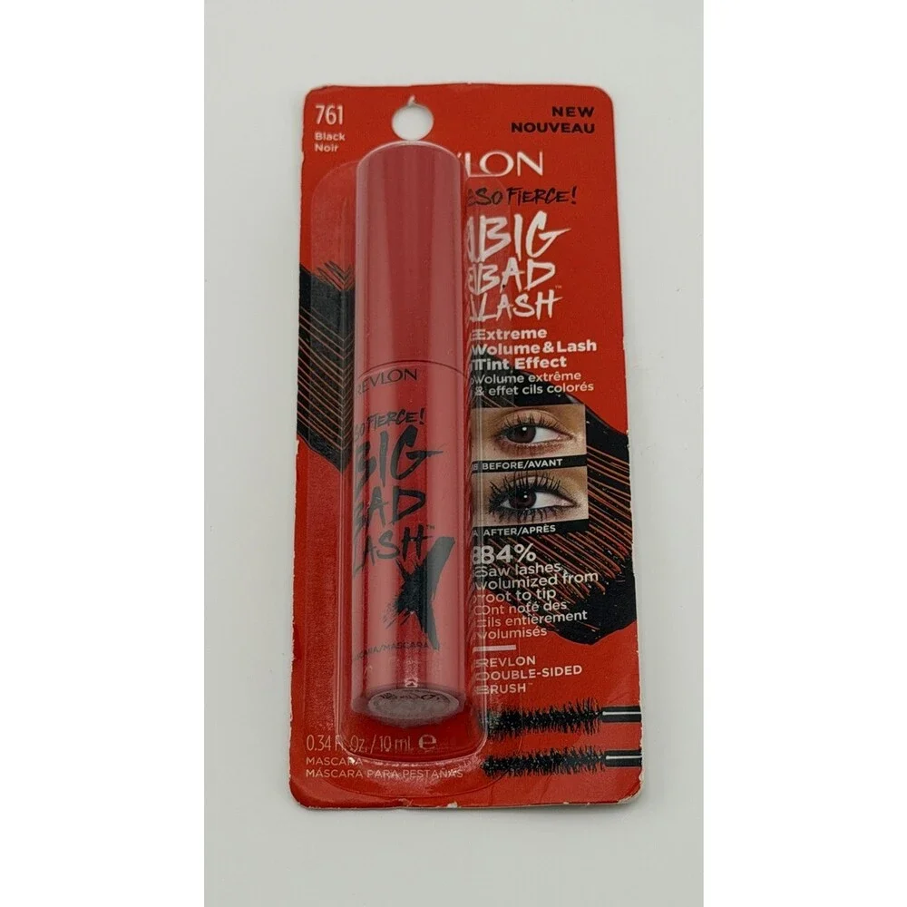 (2) Revlon So Fierce! Big Bad Lash Mascara 761 Black 2 Pc Lot NEW SEALED